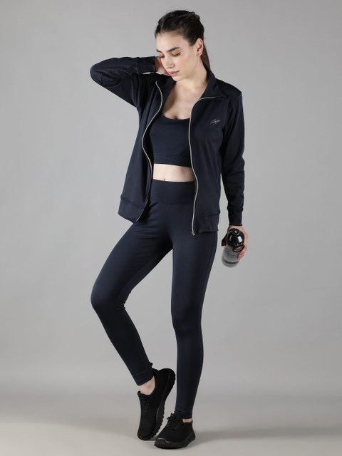 Waylene Solid Women Track Suit