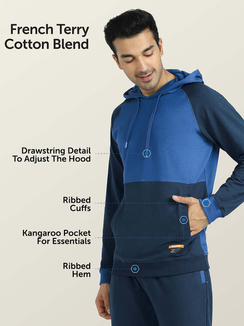 XYXX Full Sleeve Color Block Men Sweatshirt - Buy XYXX Full Sleeve