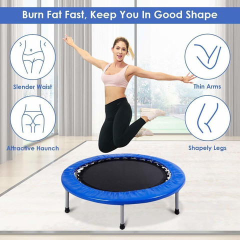 Bounce Buy Small Trampoline Online IRIS 36 Inch Mini Trampoline