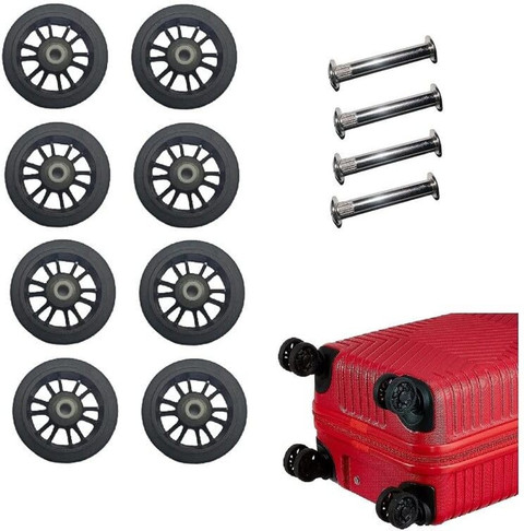 Fambal Luggage Wheels for Replacement and Repair Travel Trolley