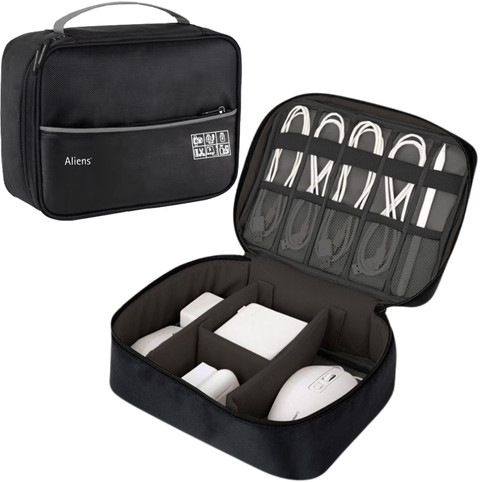 Gadget Suitcase Organiser Bags Aliens Gadget Travel Tech Organizer