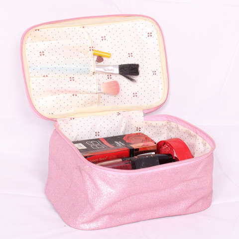 N A PURSE Women Cosmetic case for girls Ladies Makeup Storage box Travel  Toiletry Kit