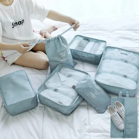 DIJ 11 Pcs Packing Cubes For Suitcase - Large Ultifunction Luggage