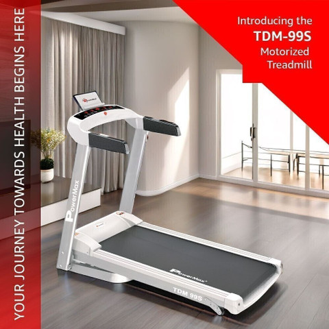Powermax Fitness TDM-99S Light Weight, Foldable Motorized