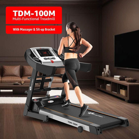 Powermax Fitness TDM-100M (4HP Peak), Semi-Auto Lubrication
