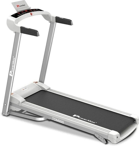 Powermax Fitness TDM-99S Light Weight, Foldable Motorized  Treadmill for Jogging Running at Home Treadmill (Max Weight:110 kg)