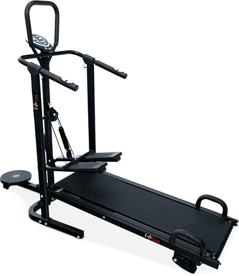 Lifeline LT 203 Manual 4in1 Dlx Treadmill (Max Weight:100 kg)