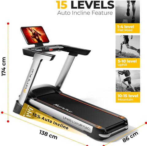 lets play LP-400 Touch Screen, 6HP AC Motor, Luxury Semi