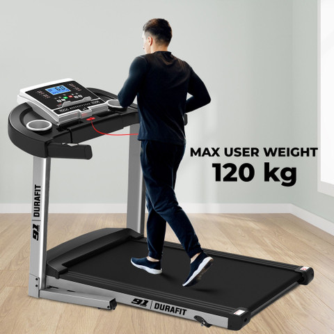 Durafit Strong HP Peak DC Motorized Foldable Manual