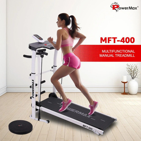 Manual Treadmill Electric Running Machine Folding Treadmill
