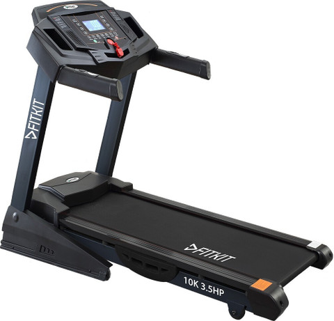 FITKIT by Cult 10K Peak Motorised with Max Weight-120kg, Diet Plan  Trainer Led Sessions Treadmill (Max Weight:120 kg) - Main Image