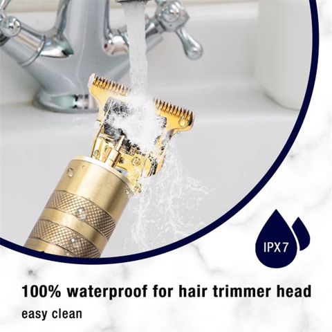 GETTRADE T9 Vintage Gold Beard Trimmer - Image 6