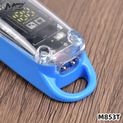 MZ M853T (PROFESSIONAL HAIR TRIMMER )Transparent Graffiti Blade