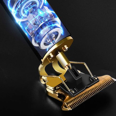 GETTRADE T9 Vintage Gold Beard Trimmer - Image 4