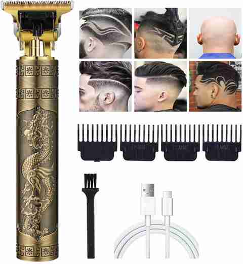 GETTRADE T9 Vintage Gold Beard Trimmer - Image 3