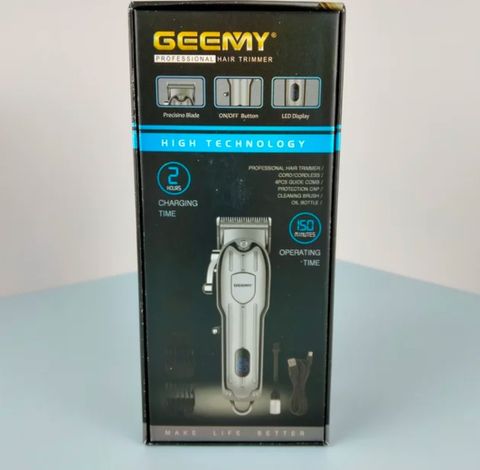 Geemy Machine Sticker Sign Gemmy Hair trimmer gold zero cutting machine Led display indigreter ...
