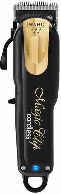 WAHL 08148-124 Cordless Magic Clip Clipper and Gold (Black