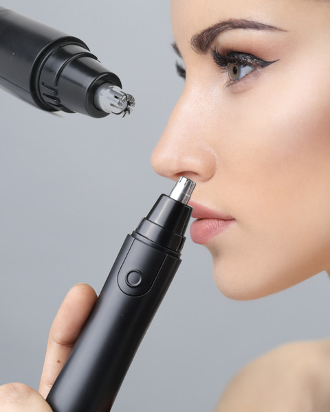 Sffizeex Nose Hair Trimmer, Ear and Nose Hair Trimmer for Men Women  Cordless Trimmer 180 min Runtime Length Settings