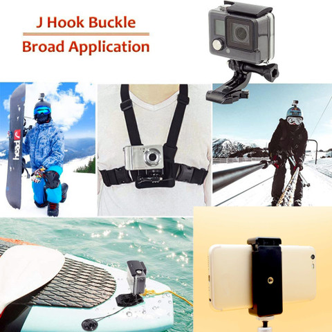 TECHYSPOT J-Hook Buckle Mount, Mobile Holder, Tripod Mount Adapter