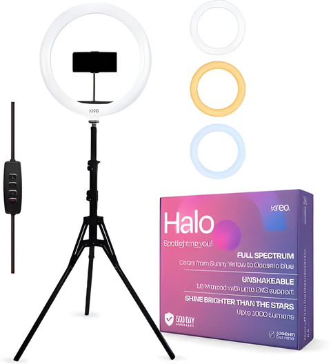 PB Softtech PB Softtech 10Inch RGB Ring Light with Stand with 21