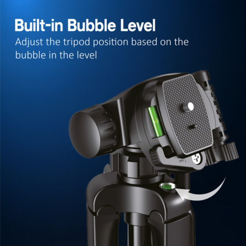NAFA NX1 55-Inch Tripod | 3-Way Head | 1400mm Max Height | 3kg