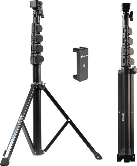 nine16 Axis Tripod Stand with Phone Holder for Ringlight, Mobile