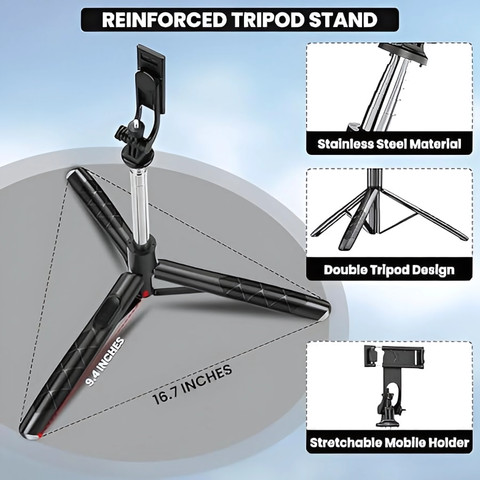 NAFA 66-Inch Tripod, Lightweight, Adjustable, Portable Stand for