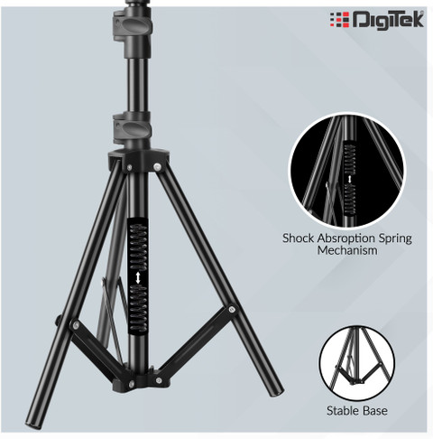 DIGITEK Lightweight Portable Feet Aluminum Alloy Studio Light