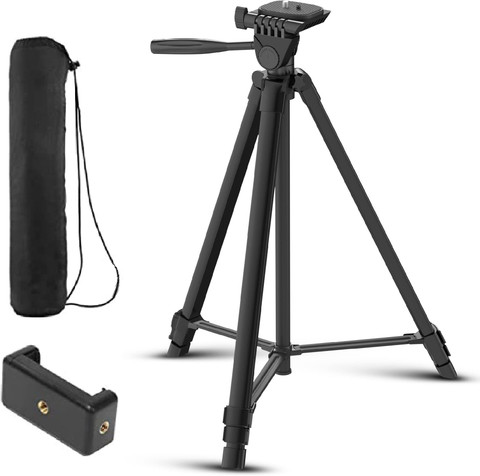 DIGITEK DTR 480 LW Portable Lightweight Aluminum Tripod with Operating  Height Feet Tripod