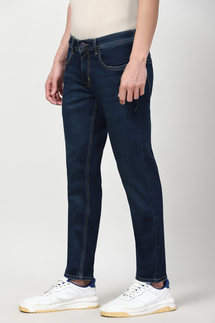 PETER ENGLAND Regular Men Black Jeans Buy PETER ENGLAND Regular