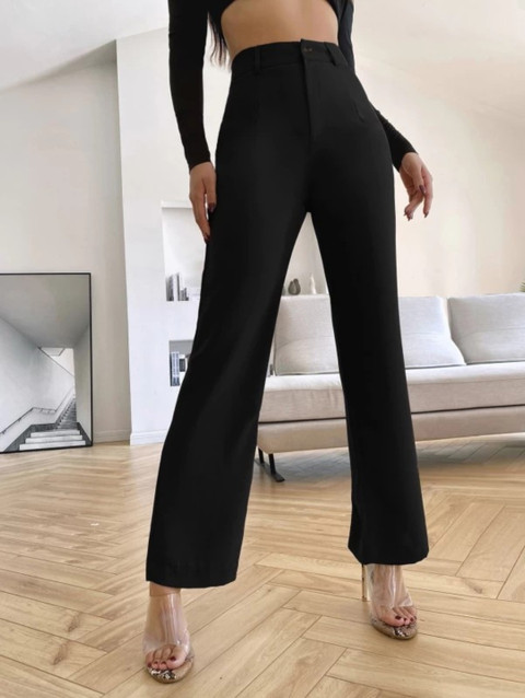 Regular Fit Palazzo Pants Online Flipkart Lapza Regular Fit Women