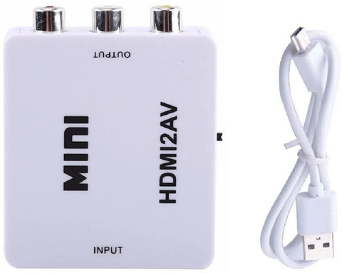 TekNex TV-out Cable MINI HDMI TO AV COMPOSITE RCA CVBS VIDEO AUDIO