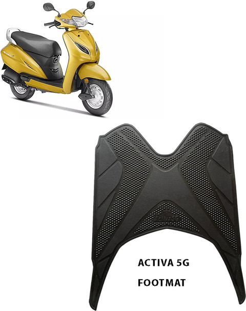 Topmtop Honda Activa 5G Scooty Washable Foot Mat Floor Mat Honda