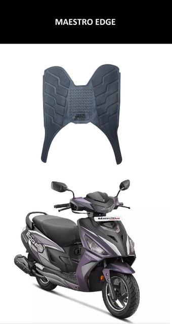 Autoxygen Maestro Edge Scooter Floor mat Black For Hero Maestro
