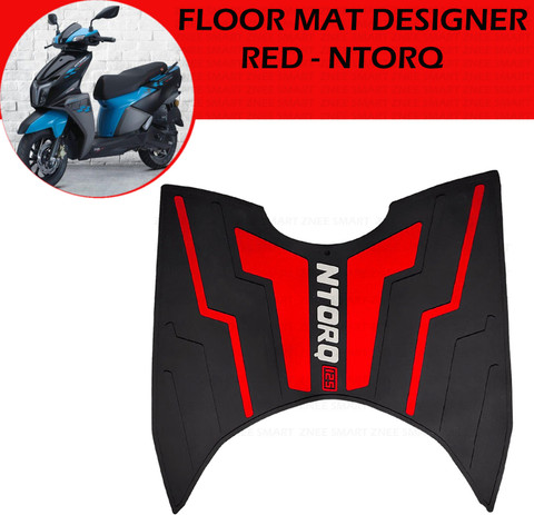 Znee Smart ZNT-BH6 Multi Color Floor Mat Tvs Ntorq 125 Foot