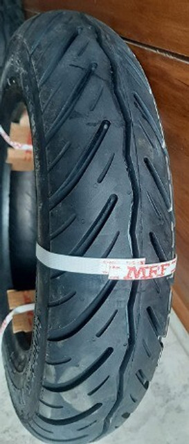 MRF 90/100/10 Nylogrip Zapper N4 53J Tubeless Scooter Tyre Front