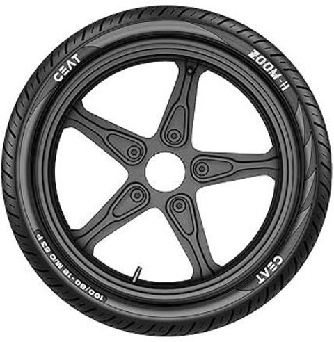 CEAT ZOOM-H TL 53P 100/80-18 Front & Rear Two Wheeler Tyre Price