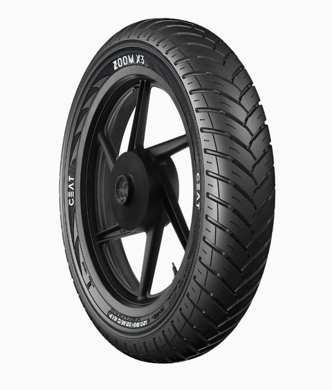 CEAT 120/80-R17 ZOOM X3 REAR Rear Two Wheeler Tyre Price in India