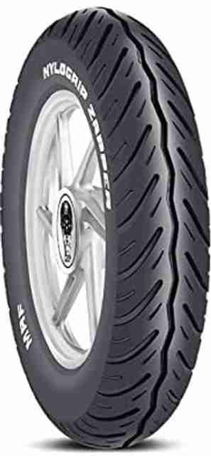 MRF Nylogrip Zapper N4 90/100-10 53J Tubeless Scooter Tyre