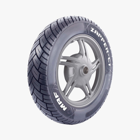 MRF ZAPPER C1 90/100-10 Front Rear Two Wheeler Tyre Price in