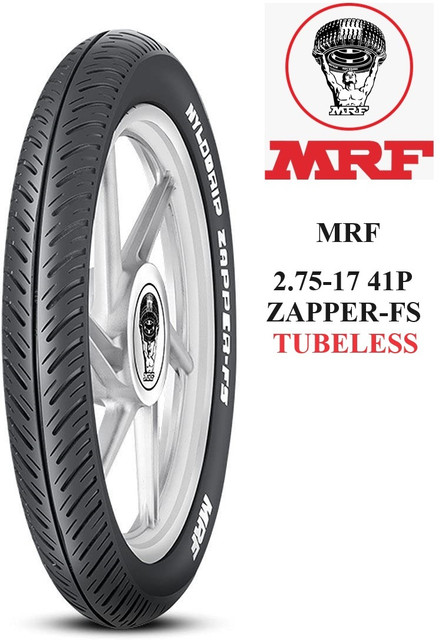 Motorcycle Tyres Mrf 18 Front Tyre Price MRF 41P ZAPPER-FS