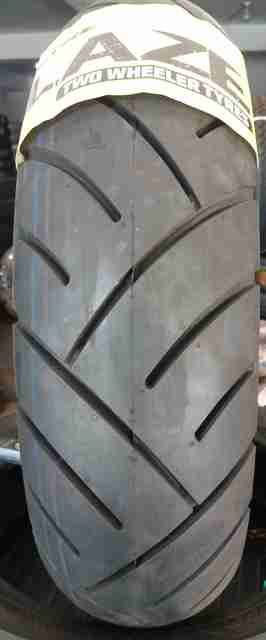 JK TYRE 110/80-R12 BLAZE REAR TVS ENTORQ 125 RYDR Rear Two Wheeler Tyre