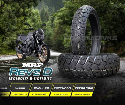 MRF 110/70-R17 & 150/60-R17 REVZ D RADIAL COMB0 PACK 2 TYRES