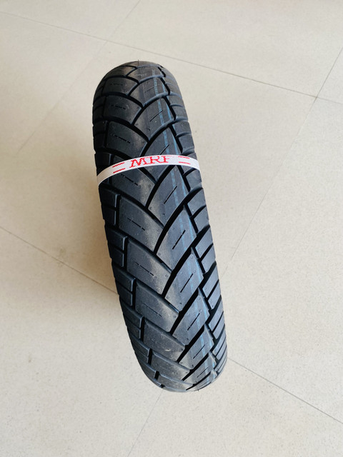 MRF 90/100/10 ZAPPER C1 TUBELESS SCOOTY TYRE Front Rear Two