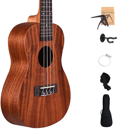 KADENCE Concert Size Ukulele 24 inch Mahogany wood with