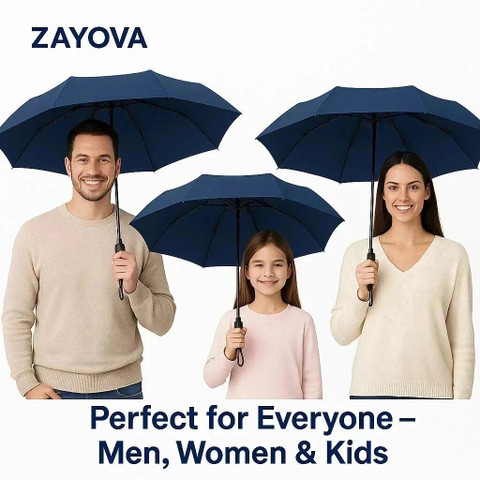 ZAYOVA UV-Pro Travel Umbrella Compact Auto Open-Close Waterproof