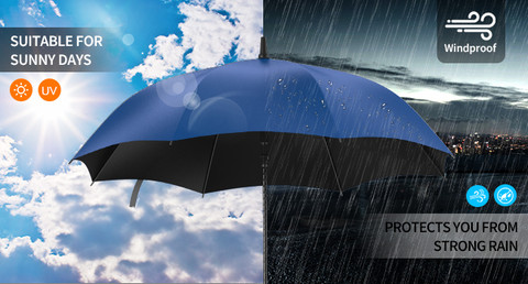 Worldwise Rain Waterproof Large Size Big Umbrella for Men,Women