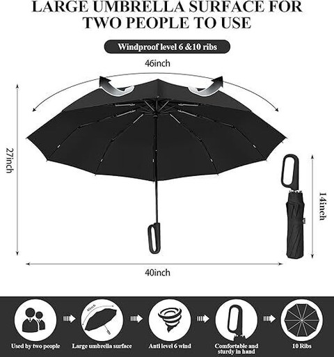 Star Work Umbrella for Travel Auto Open,Lightweight Folding-Best