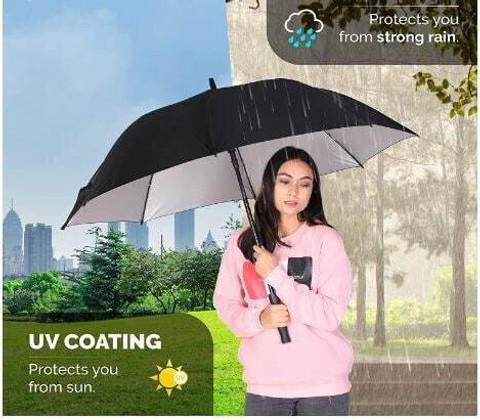 TRIVYOM Rain Waterproof Large Size Big Umbrella for Men, Women and Family  Umbrella