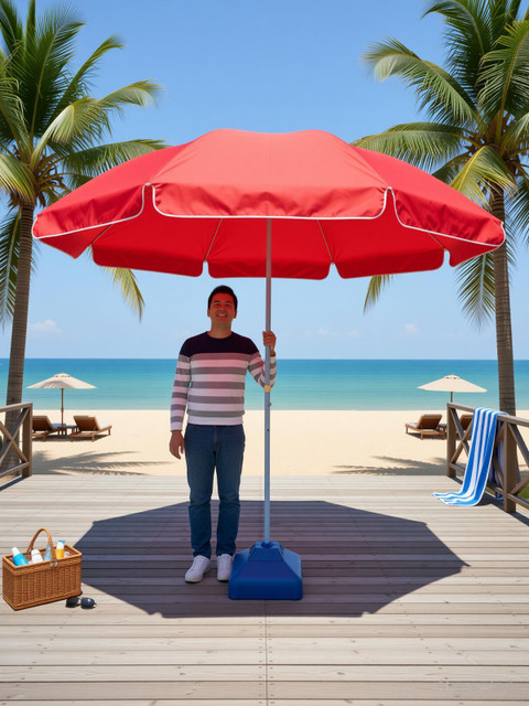 Rainpopson Garden Umbrella Without Stand Outdoor Big Size 8ft Rainpopson Garden Umbrella Without Stand Outdoor Big Size 8ft
